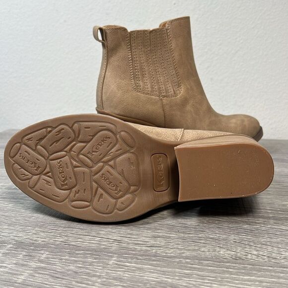 Korks Women's Hadley Chelsea Booties Boots Shoes - Picture 3 of 7